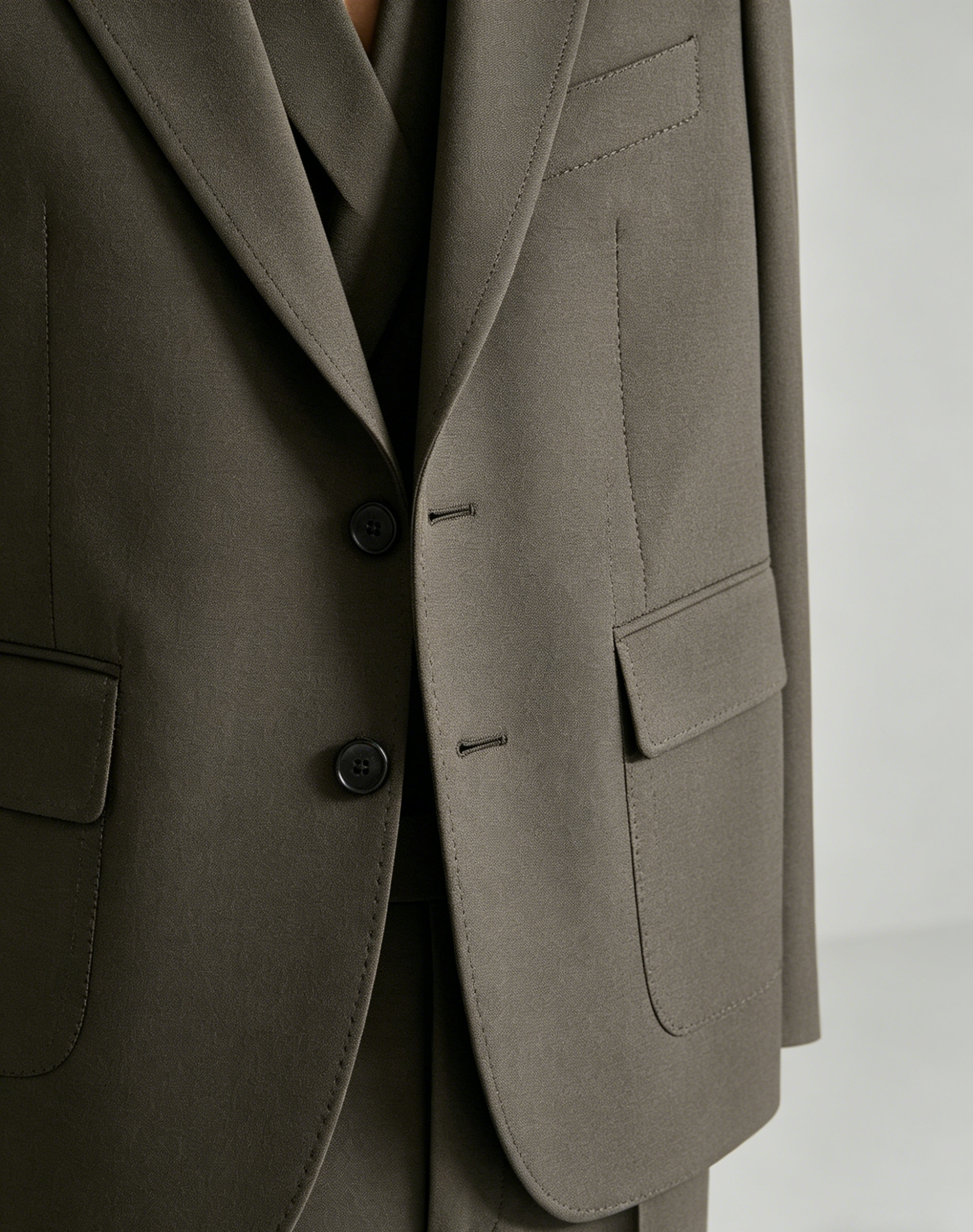 Worsted wool notched casual suit - Image 3